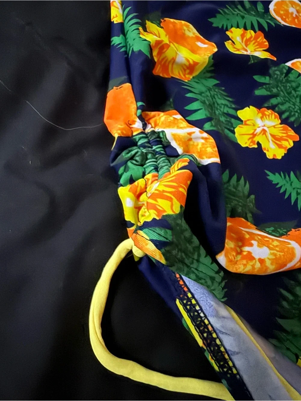 Bathing suit tropical pattern size 14 girls